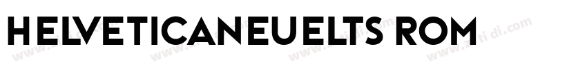 HelveticaNeuelTS Rom字体转换